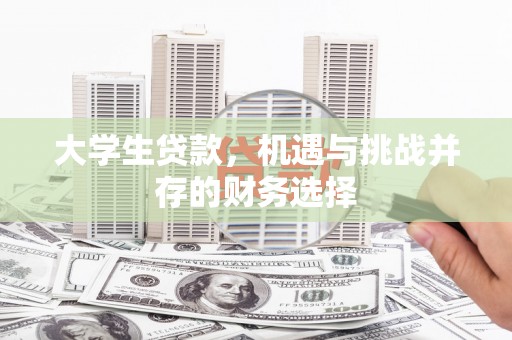马山大学生贷款，机遇与挑战并存的财务选择