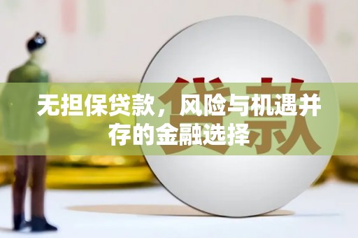 马山无担保贷款，风险与机遇并存的金融选择