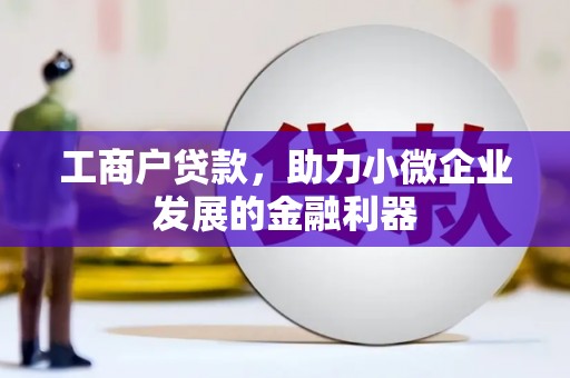 马山工商户贷款，助力小微企业发展的金融利器