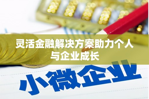 马山灵活金融解决方案助力个人与企业成长