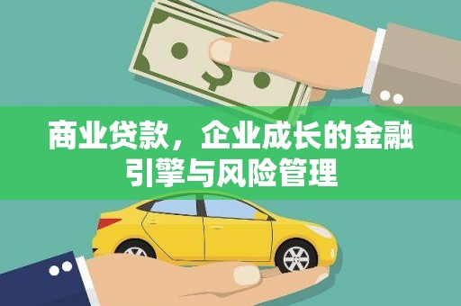 马山商业贷款，企业成长的金融引擎与风险管理