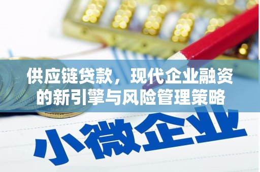 马山供应链贷款，现代企业融资的新引擎与风险管理策略