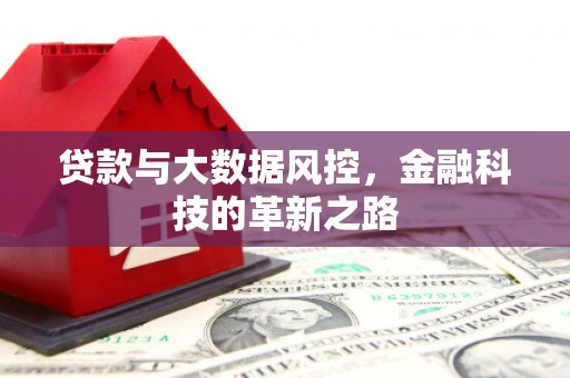 马山贷款与大数据风控，金融科技的革新之路