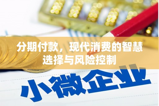 马山分期付款，现代消费的智慧选择与风险控制