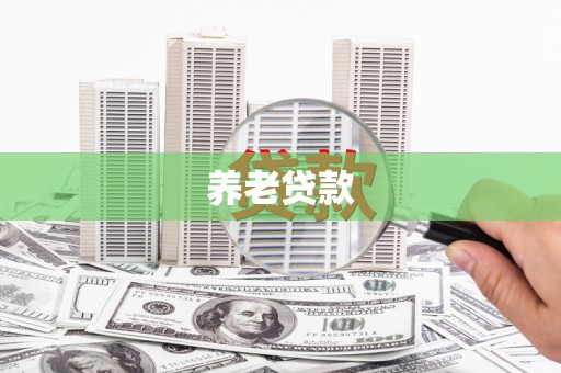 马山养老贷款