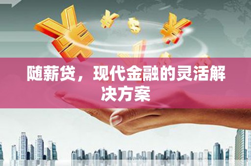 马山随薪贷，现代金融的灵活解决方案