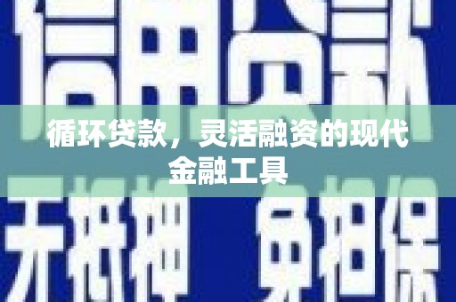 马山循环贷款，灵活融资的现代金融工具