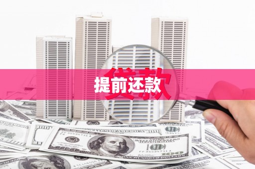 马山提前还款