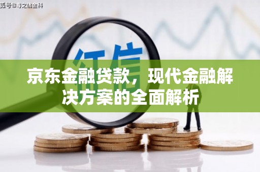 马山京东金融贷款，现代金融解决方案的全面解析
