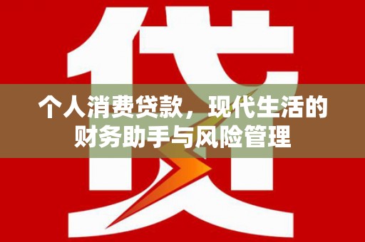 马山个人消费贷款，现代生活的财务助手与风险管理