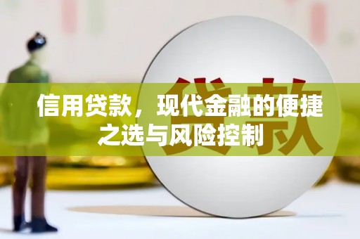 马山信用贷款，现代金融的便捷之选与风险控制