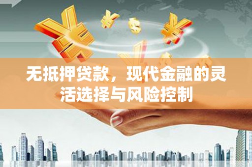 马山无抵押贷款，现代金融的灵活选择与风险控制
