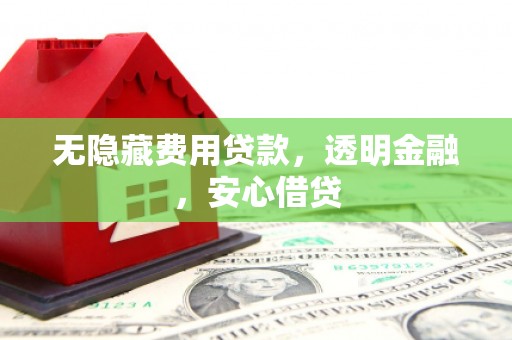 马山无隐藏费用贷款，透明金融，安心借贷