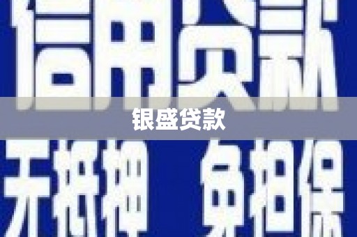 马山银盛贷款