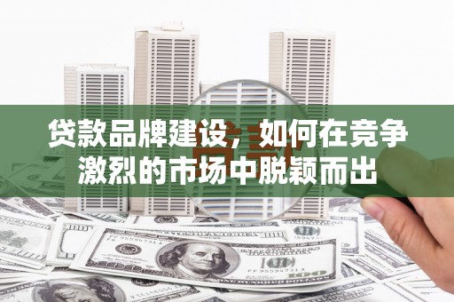 马山贷款品牌建设，如何在竞争激烈的市场中脱颖而出