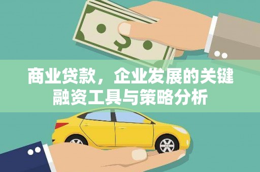马山商业贷款，企业发展的关键融资工具与策略分析