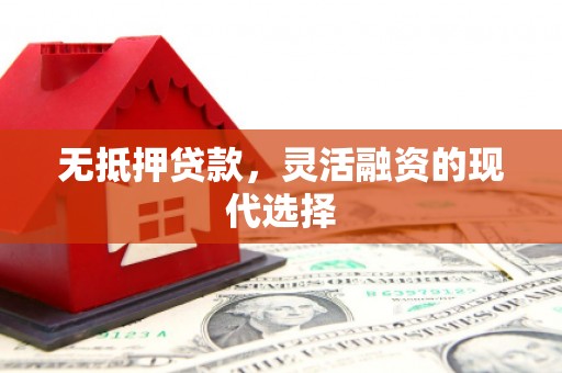 马山无抵押贷款，灵活融资的现代选择