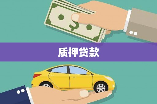 马山质押贷款