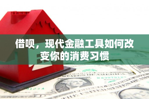 马山借呗，现代金融工具如何改变你的消费习惯