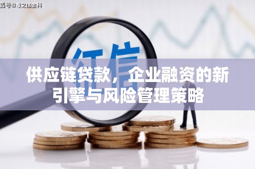 马山供应链贷款，企业融资的新引擎与风险管理策略