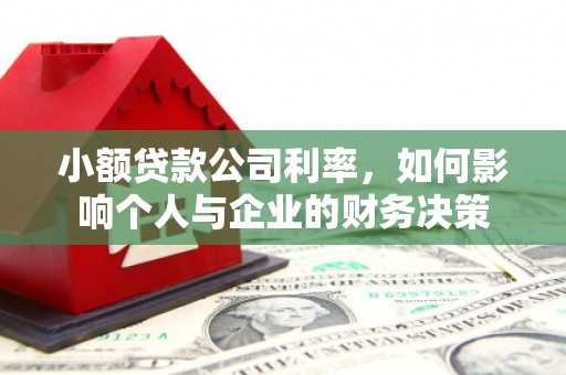 马山小额贷款公司利率，如何影响个人与企业的财务决策