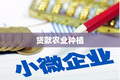 马山贷款农业种植