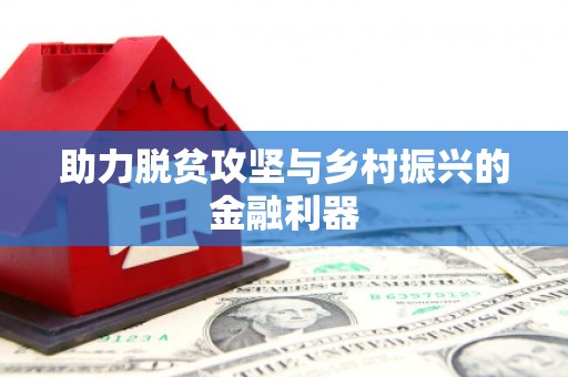 马山助力脱贫攻坚与乡村振兴的金融利器