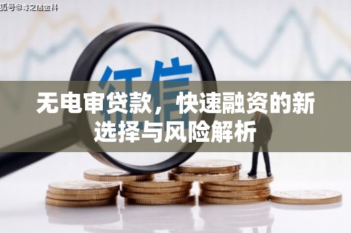 马山无电审贷款，快速融资的新选择与风险解析