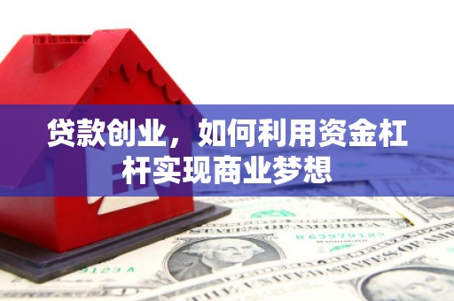 马山贷款创业，如何利用资金杠杆实现商业梦想