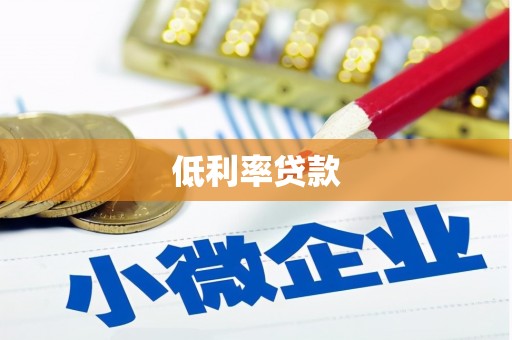 马山低利率贷款