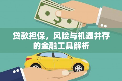 马山贷款担保，风险与机遇并存的金融工具解析