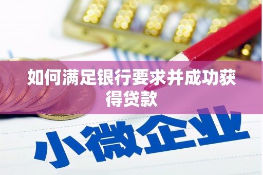 马山如何满足银行要求并成功获得贷款